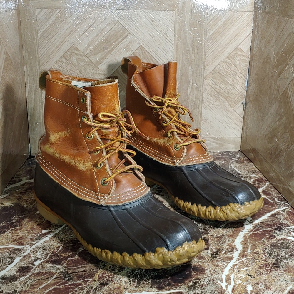 L.L. Bean Brown and Black Men's Boots